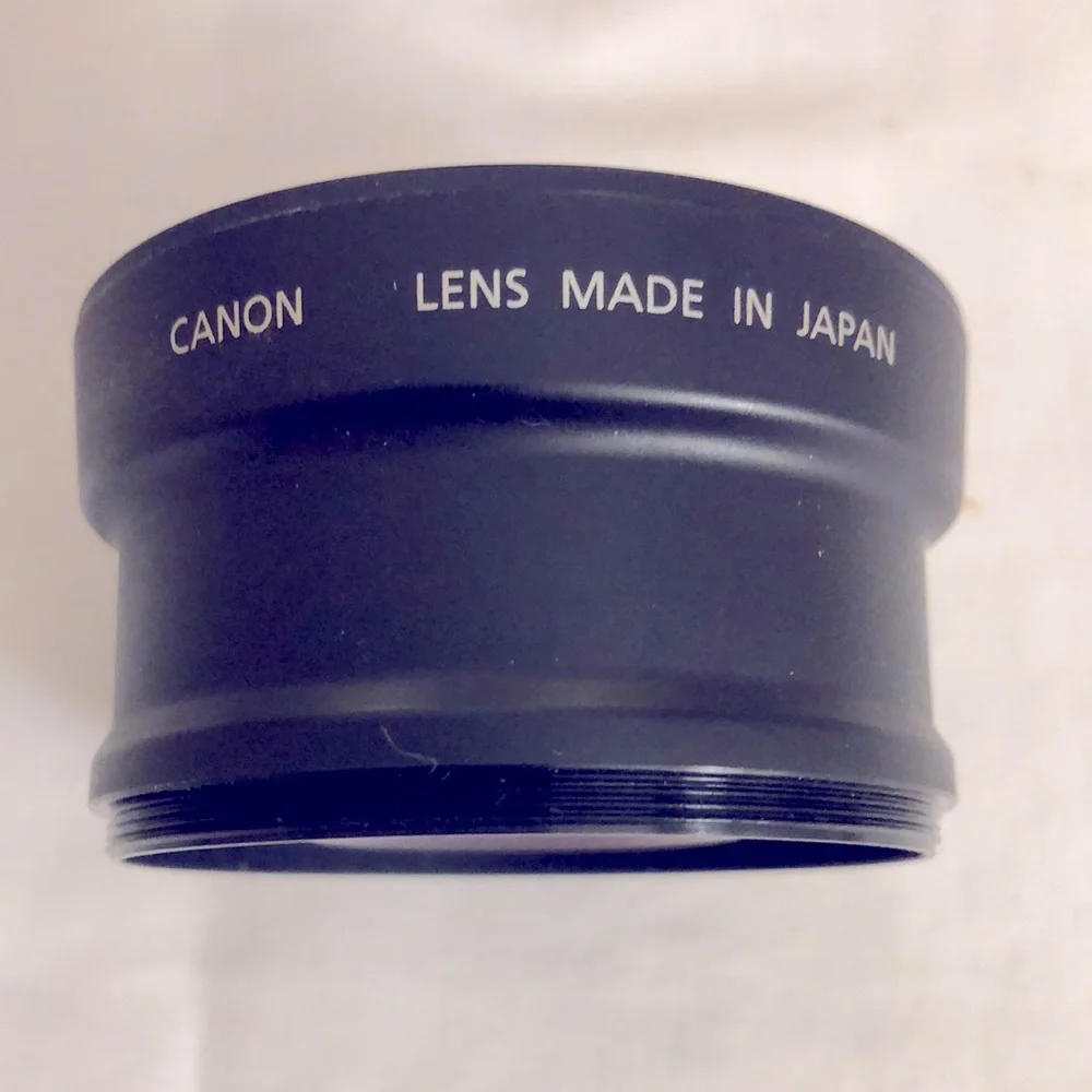 Canon TC-DC58 Tele-Converter & WC-DC58 Wide Converter Lenses for PowerShot G2